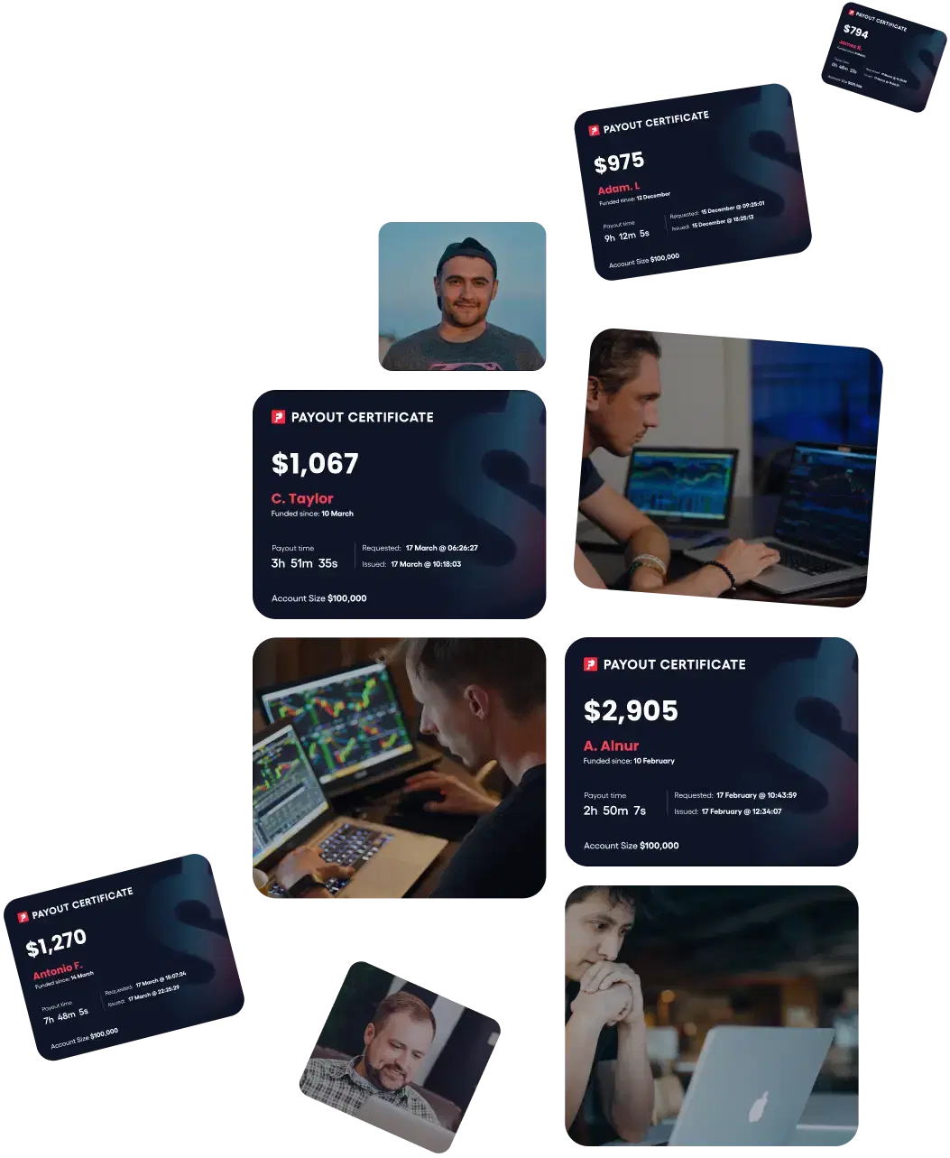 Recompensas de FunderPro
