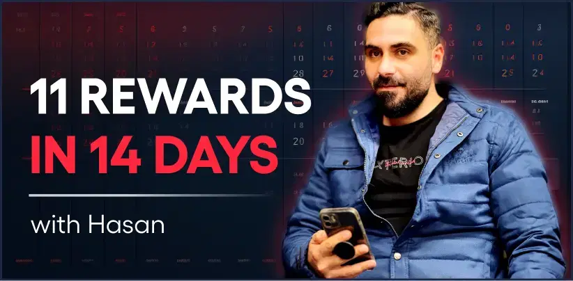 11 Rewards In 14 Days — FunderPro payout certificate