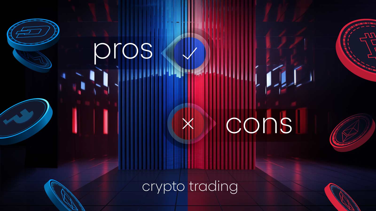 The pros and cons of trading crypto with a funded account