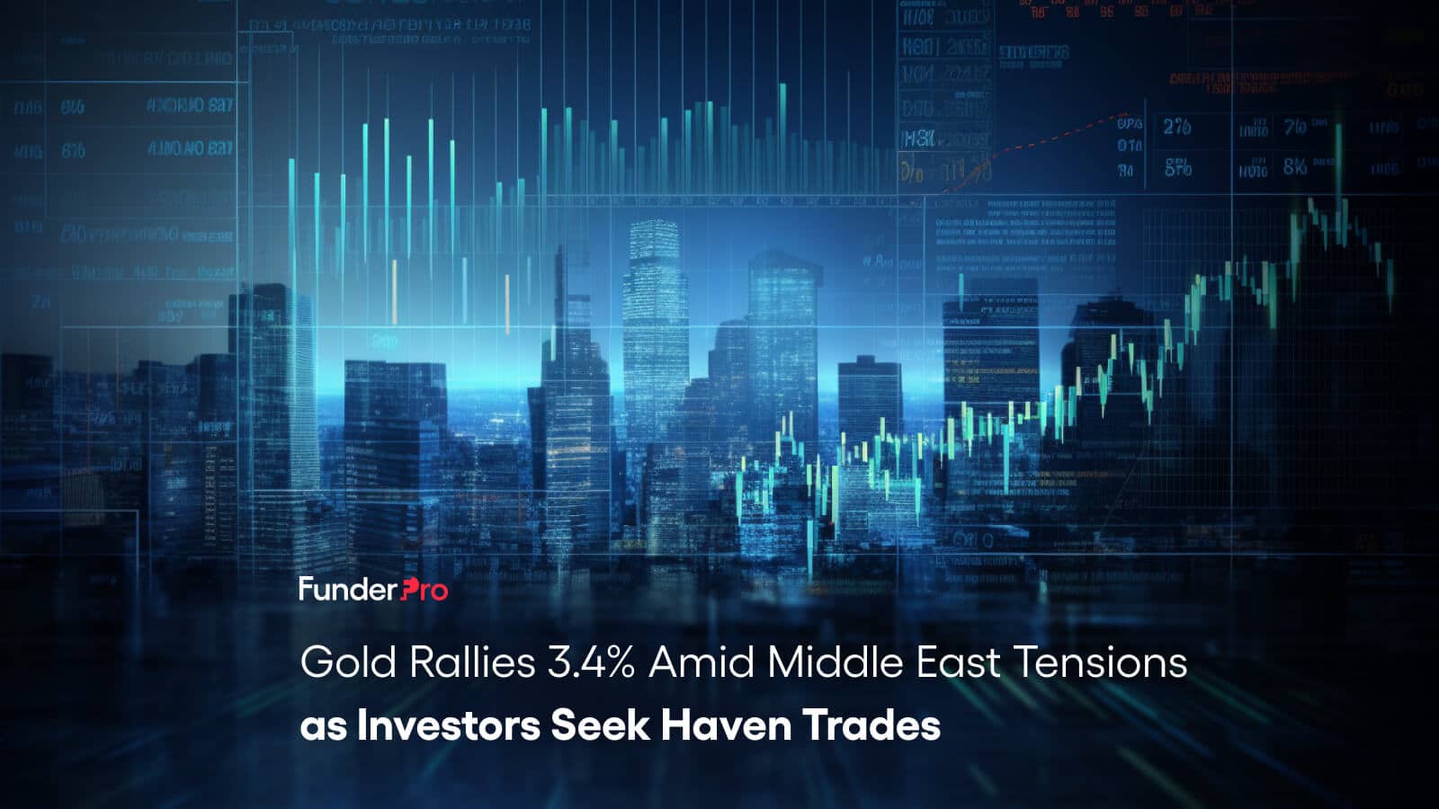 Gold Rallies 3.4% Amid Middle East Tensions as Investors Seek Haven Trades
