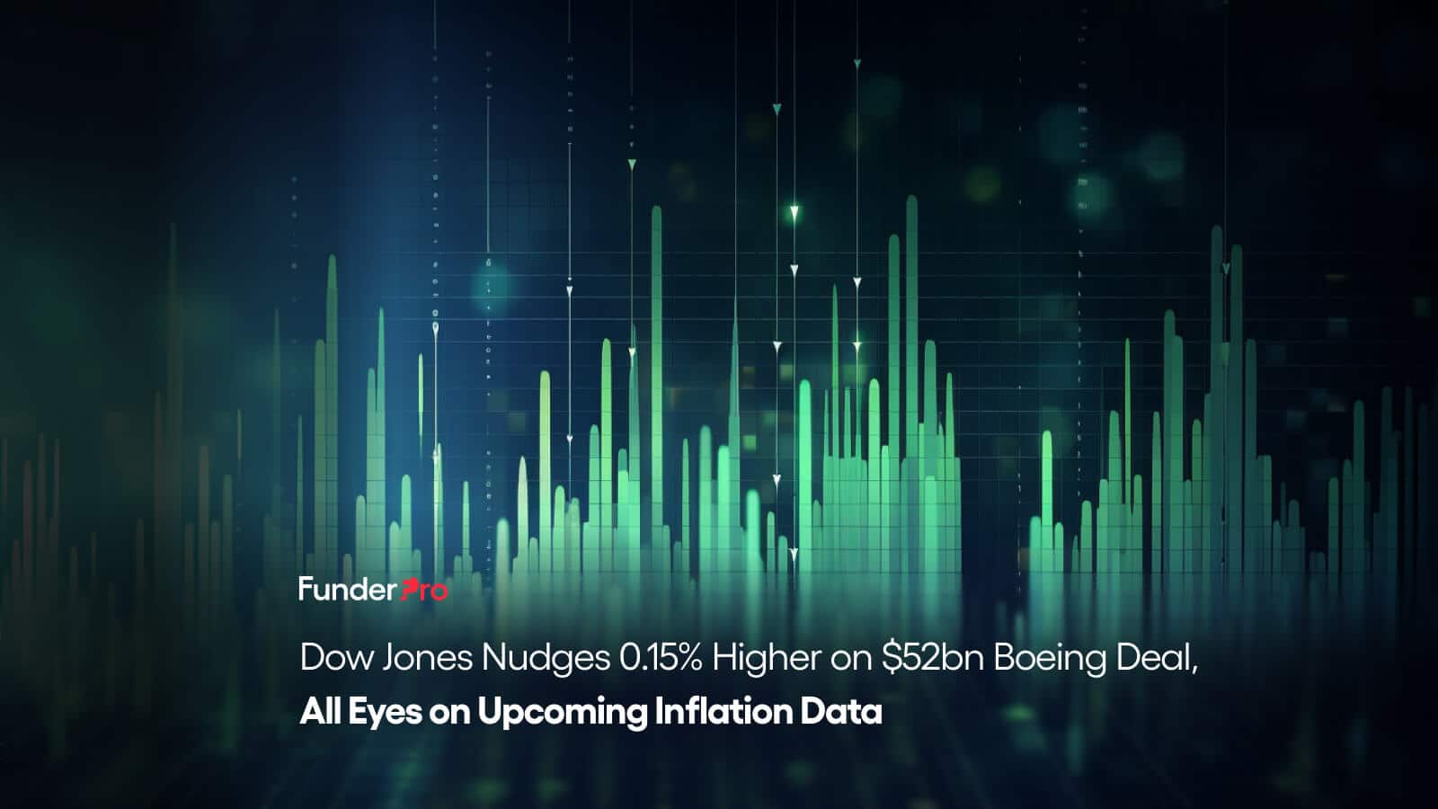 Dow Jones Nudges 0.15% Higher on $52bn Boeing Deal, All Eyes on Upcoming Inflation Data