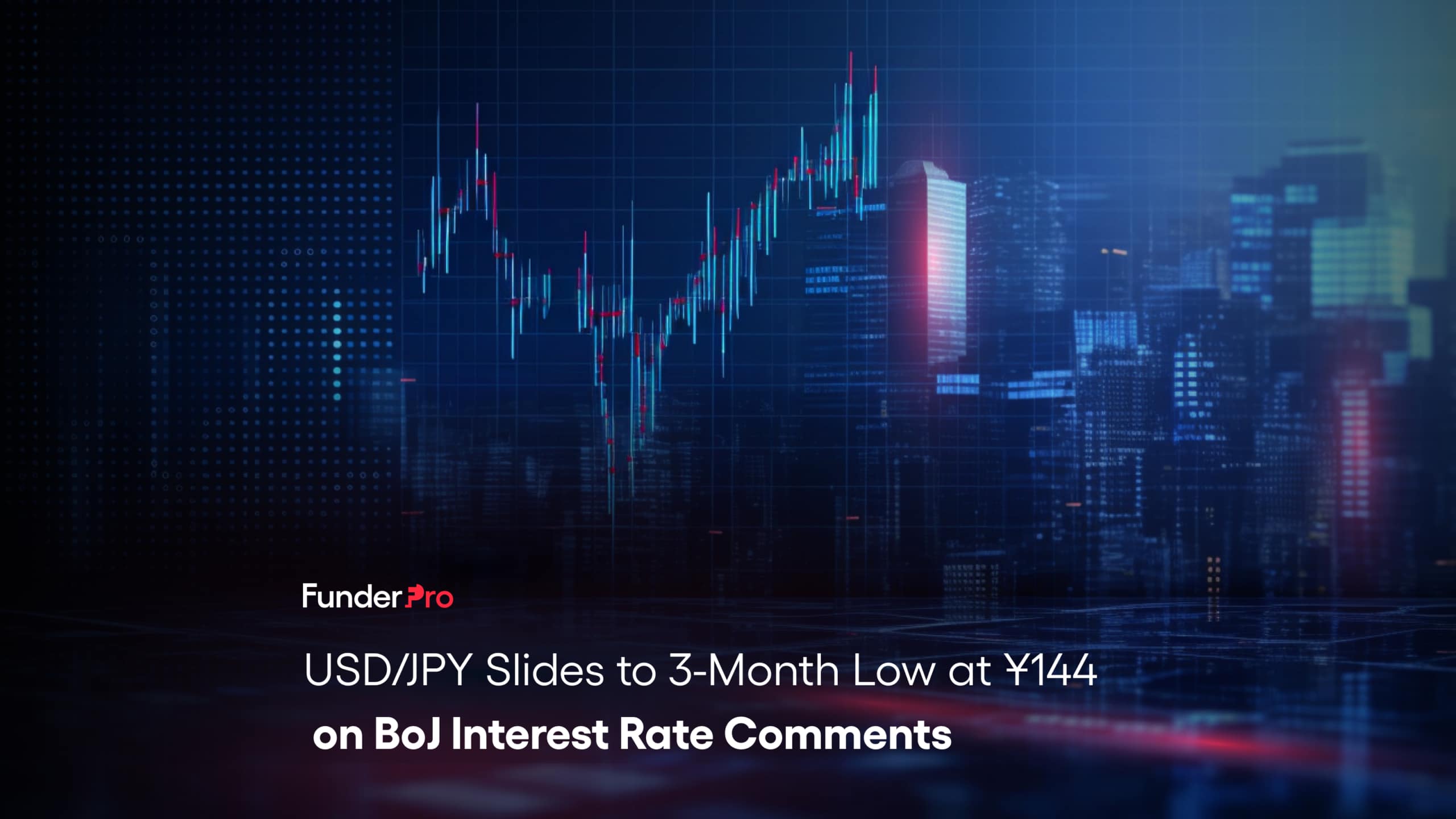 USD/JPY Slides to 3-Month Low at ¥144 on BoJ Interest Rate Comments