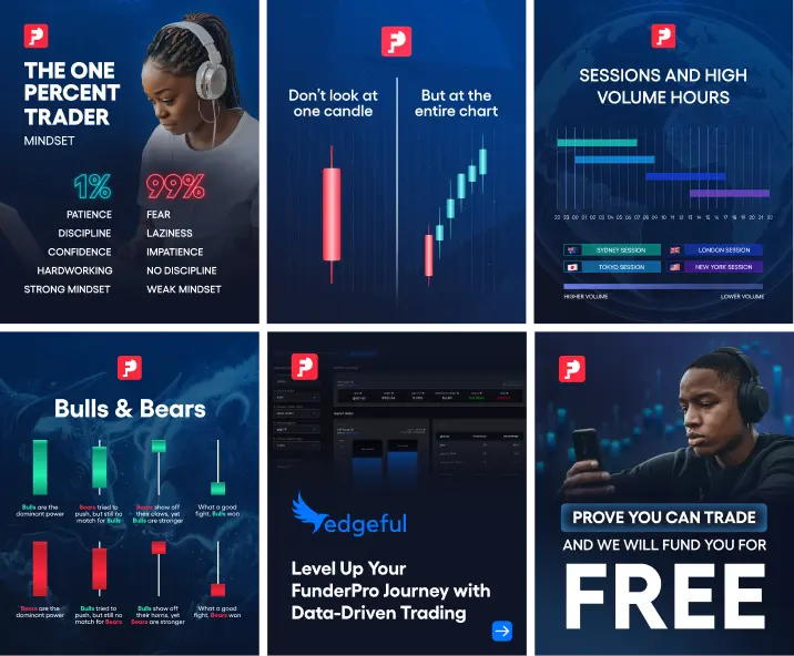 Trader's funded journey with FunderPro